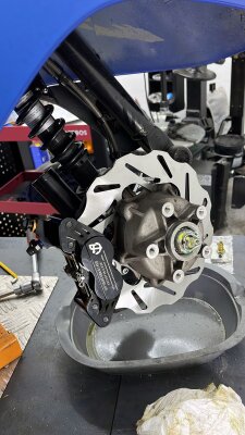 Polini Bremsscheibe und Bremszange SIP SERIES PORDOI vorne